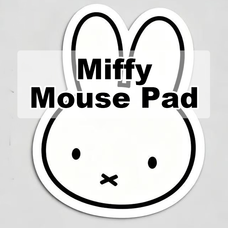 Kawaii Tech Accessories - Tapis de souris Miffy Kawaii, dessin