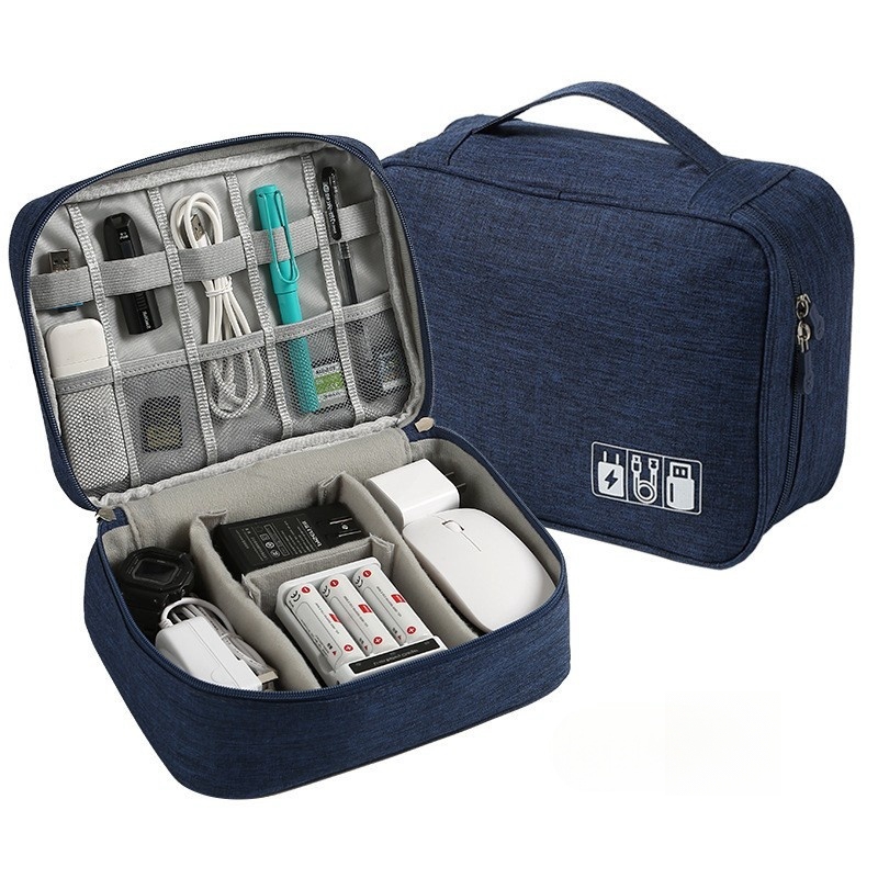 Tech Accessories Case - Sac de rangement numérique portable, organiseur