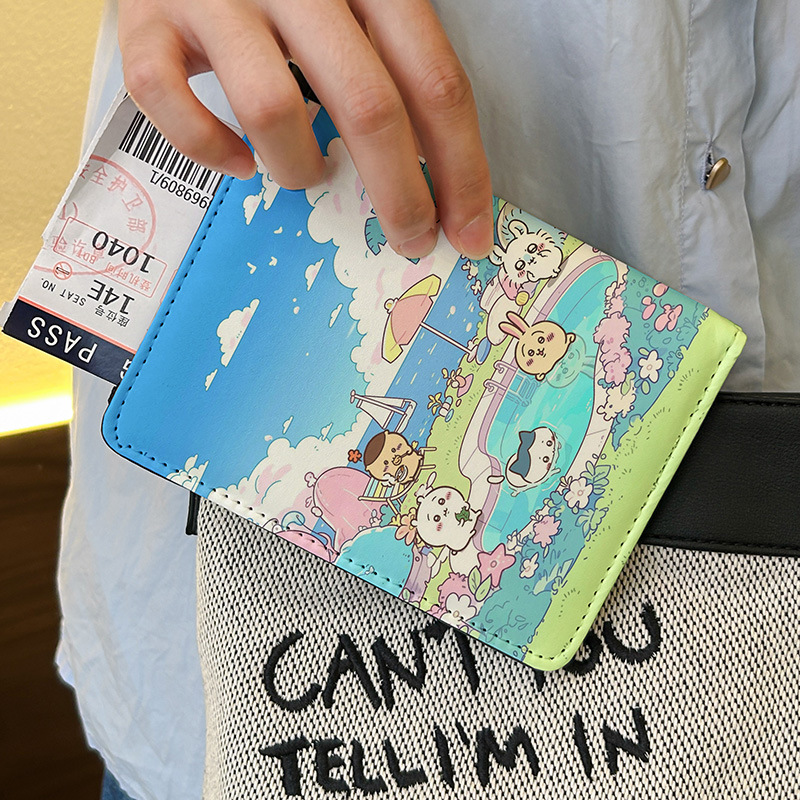Housse de passeport en PU impr - Kawaii Tech Accessories avis et prix